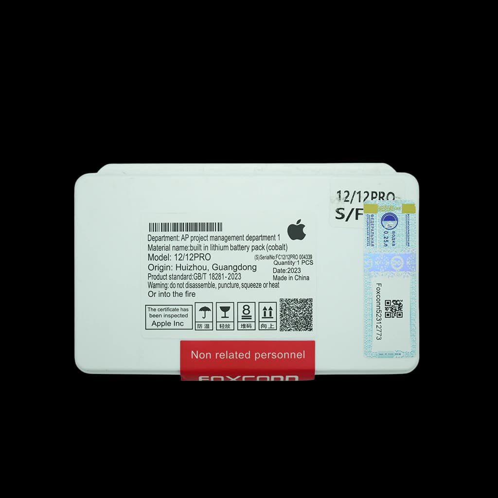 Baterias Iphone 12- Foxconn (Sin Flex)