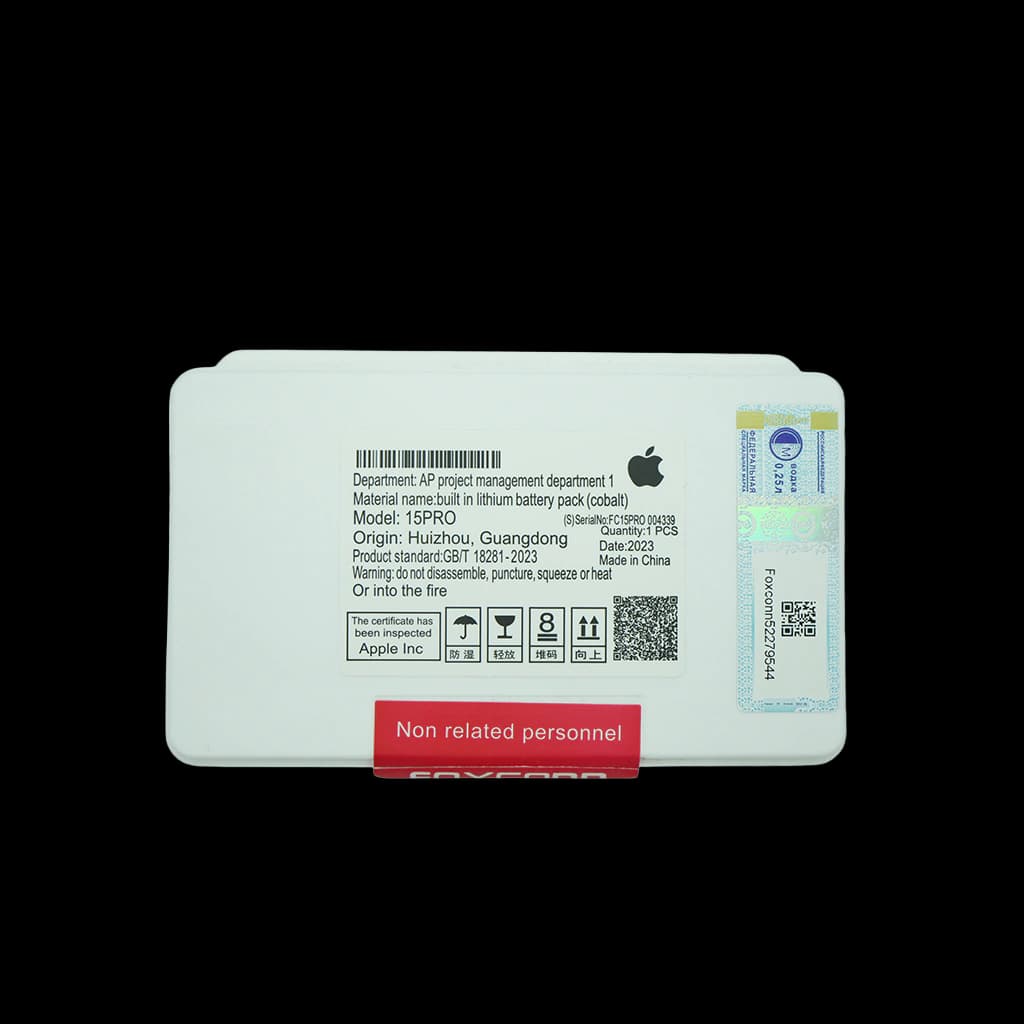 Baterias Iphone 15 Pro Foxconn