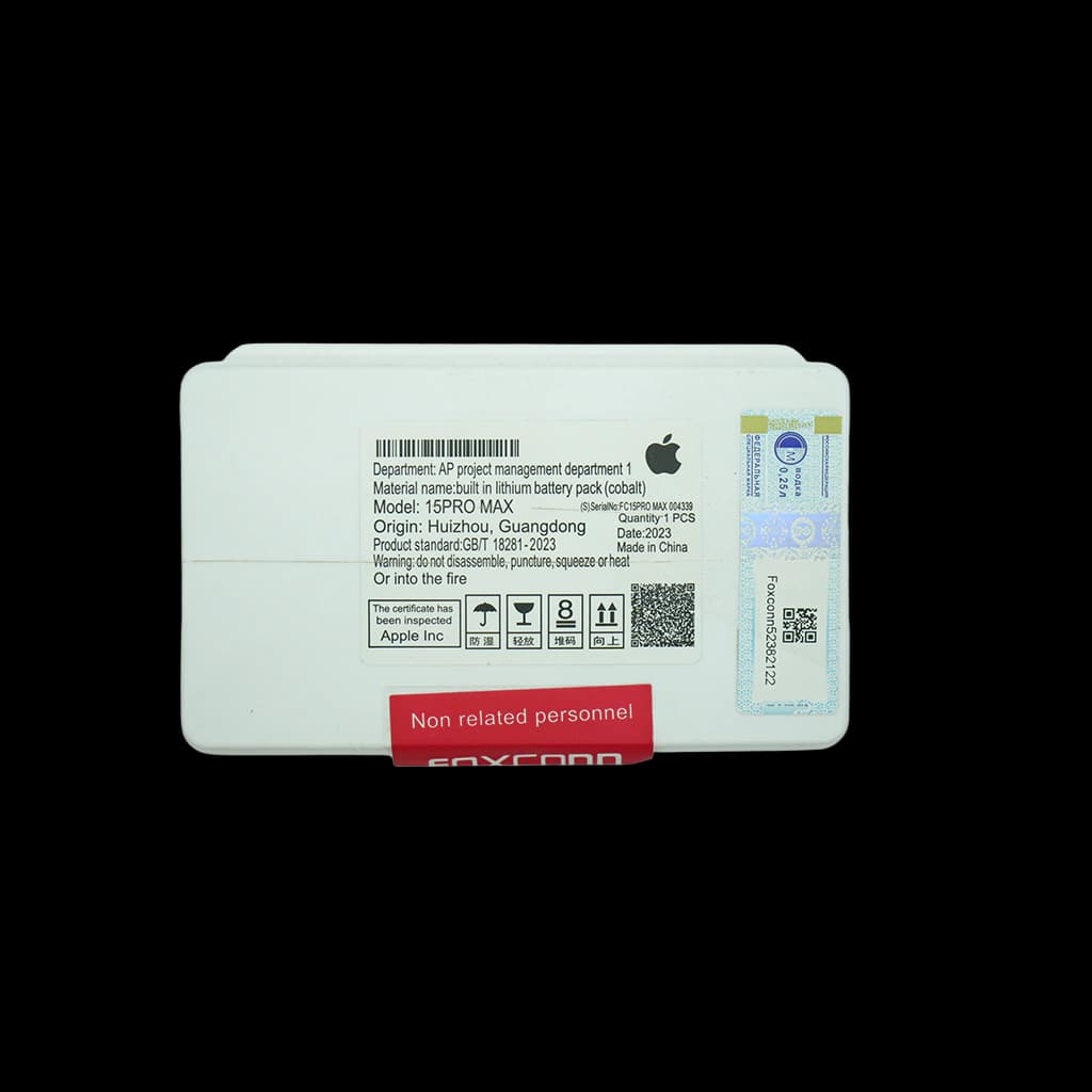 Baterias Iphone 15 Pro Max Foxconn
