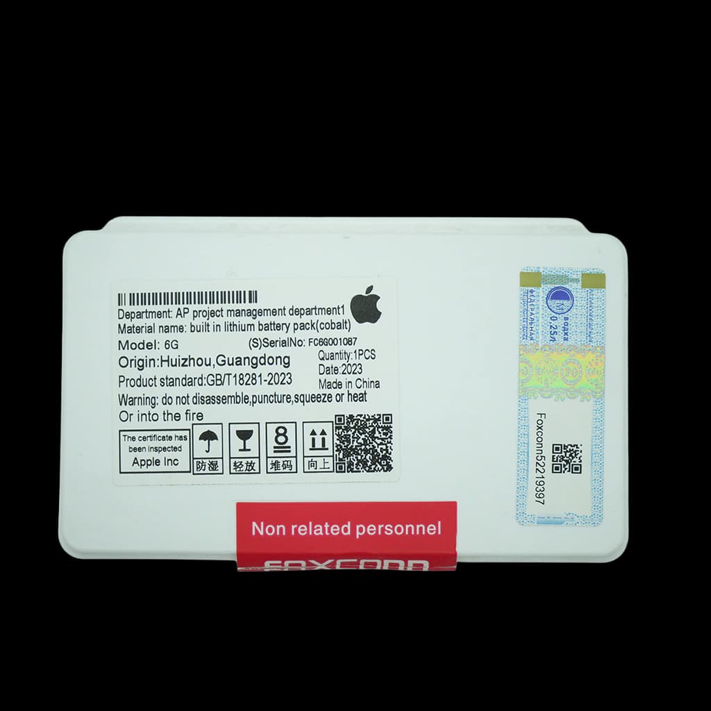 Baterias Iphone 6g -Foxconn