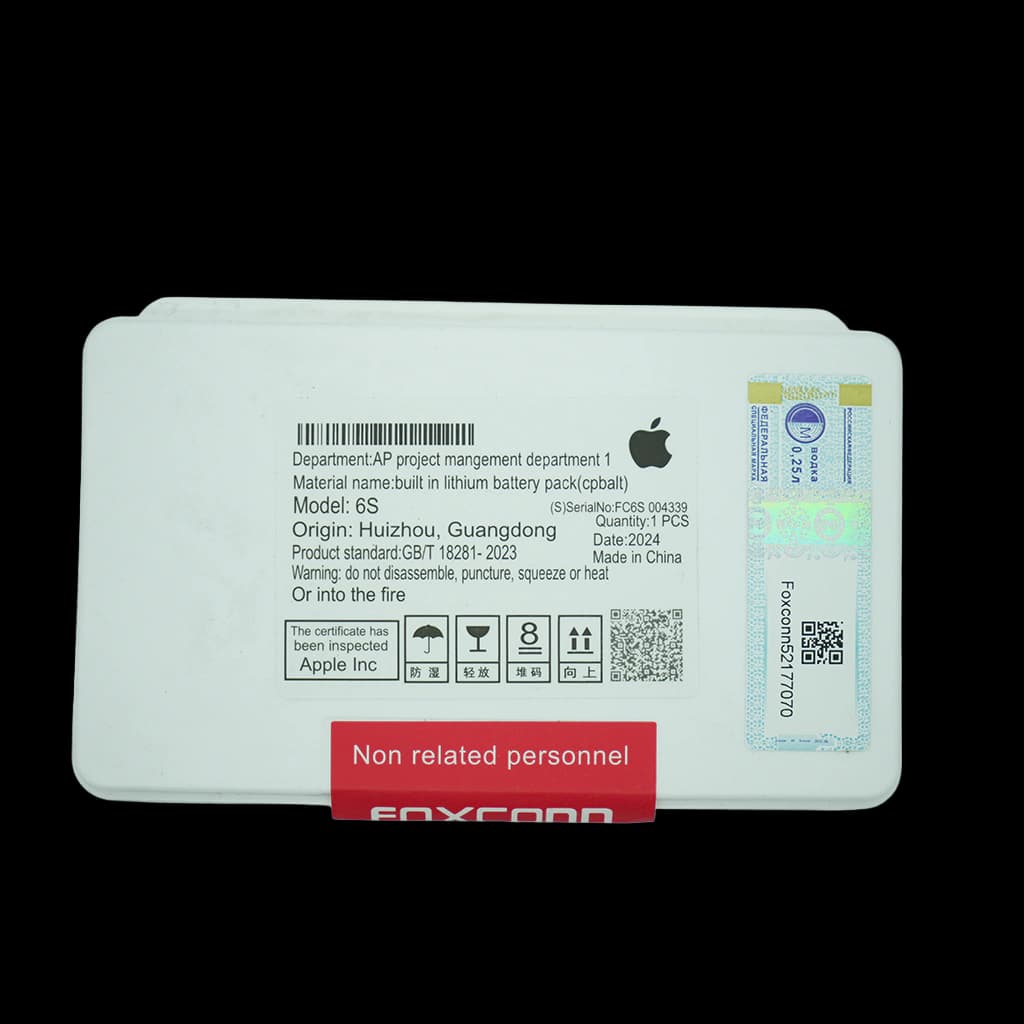 Baterias Iphone 6s -Foxconn
