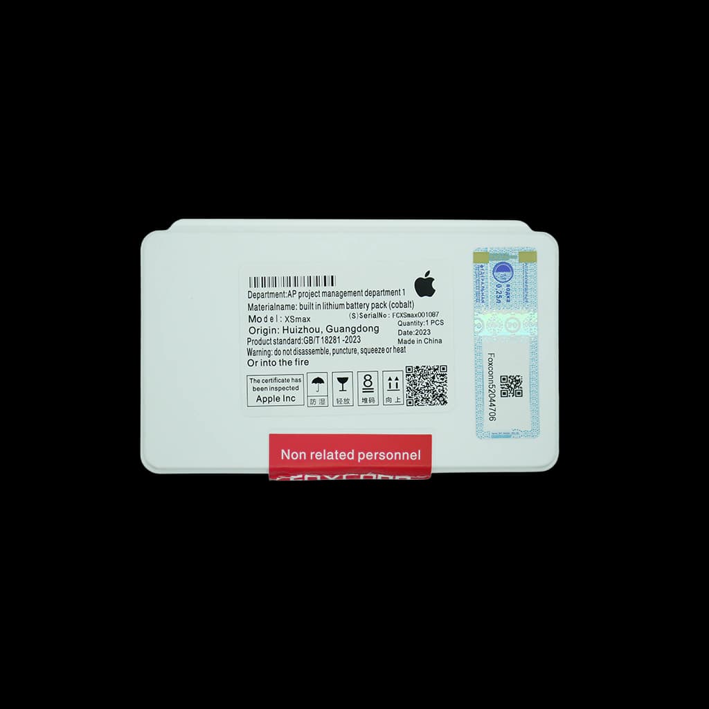 Baterias Iphone Xs Max - -Foxconn (Sin Flex)